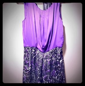 Bedo One Piece Dress with Cheetah Print Skirt